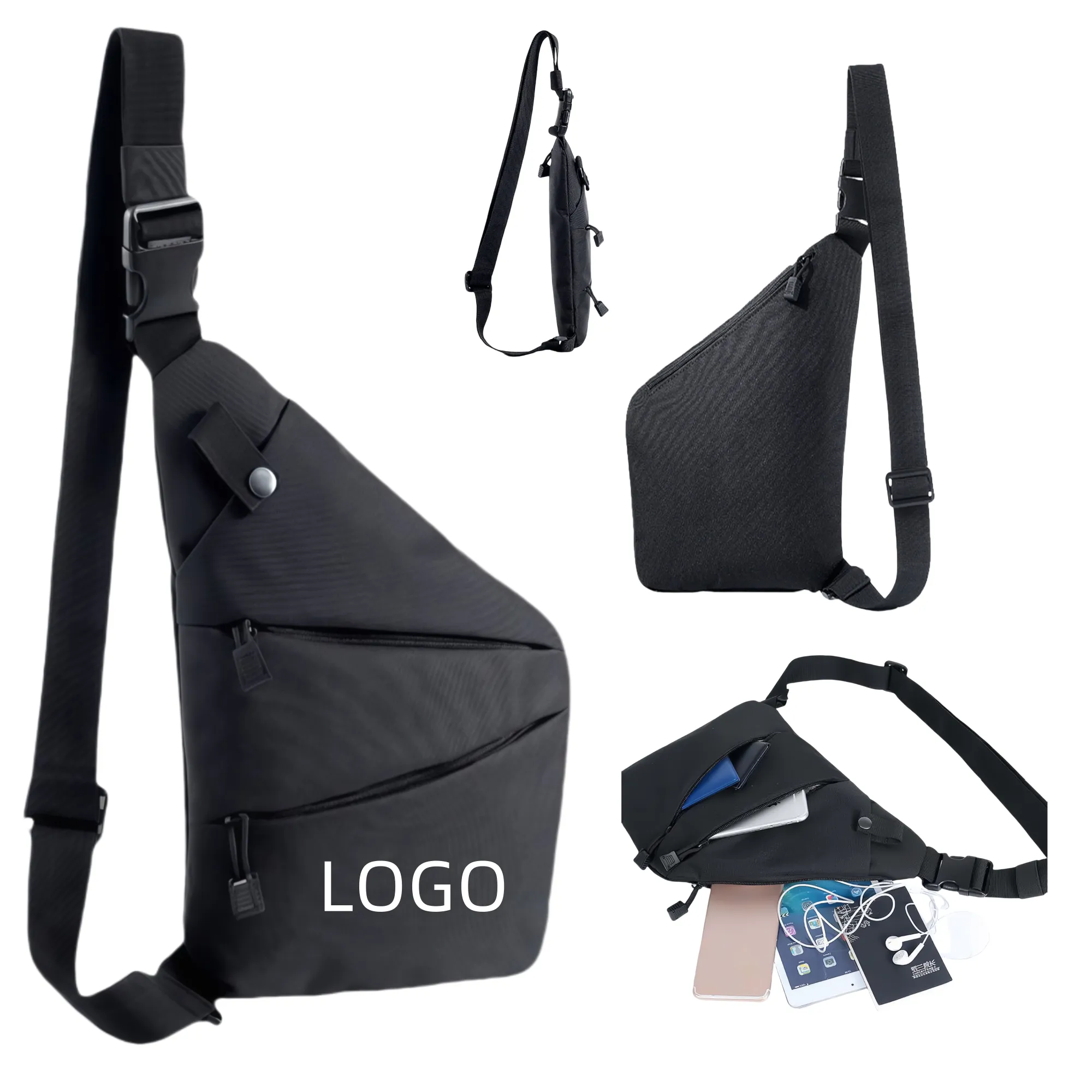 Outdoor One-Shoulder Crossbody Anti-Theft Bag 3
