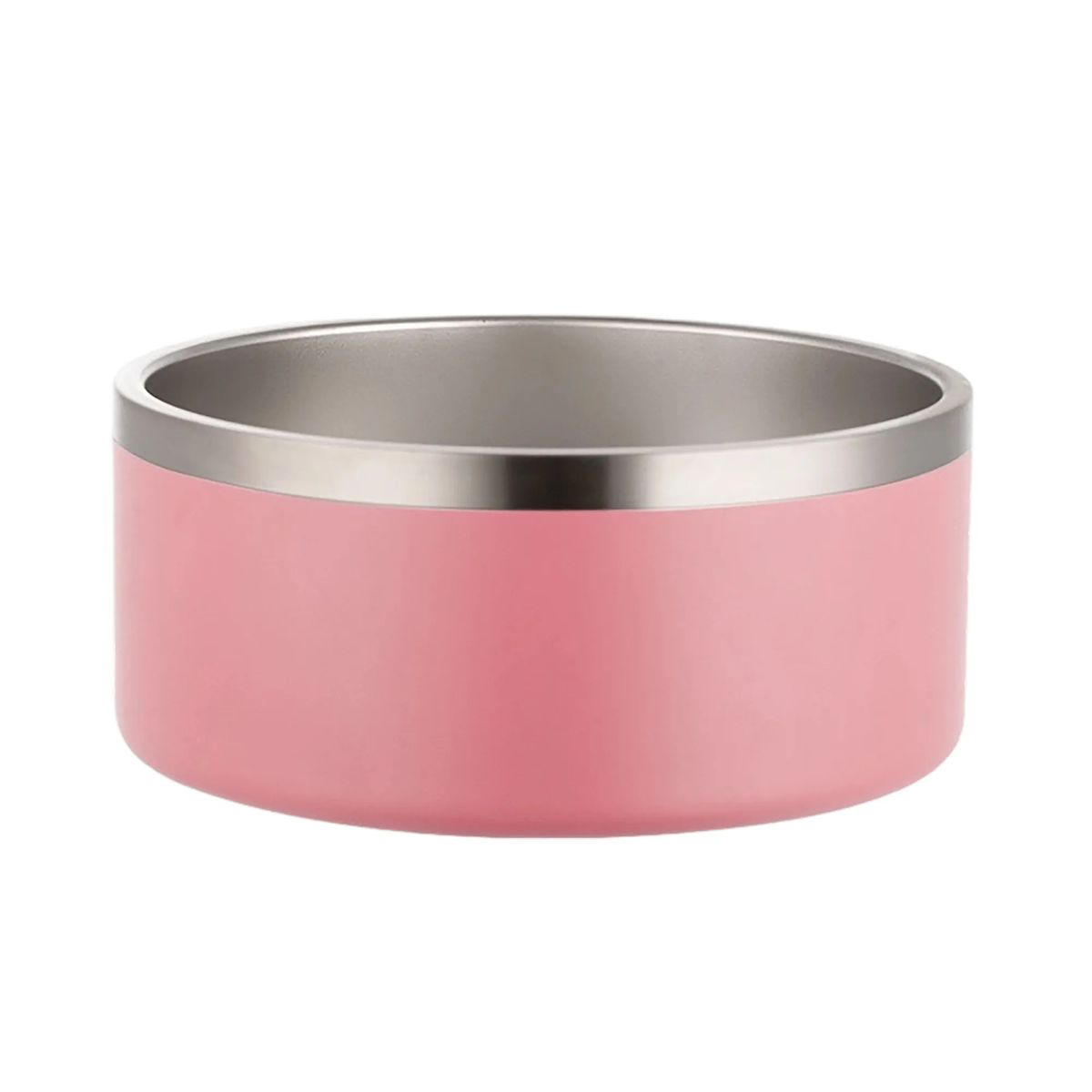 7 Inch Pet Bowl with Polished Finish 5