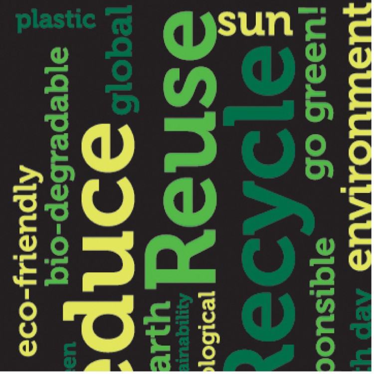 100% R.P.E.T. Laminated Bag w/stock design 5
