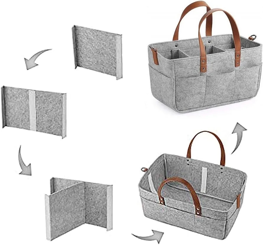 Diaper Bag Tote, custom tote bag with logo imprint 3