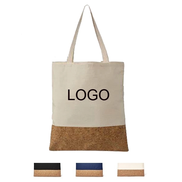 Cotton & Cork Tote Bag, custom tote bag with logo imprint 4