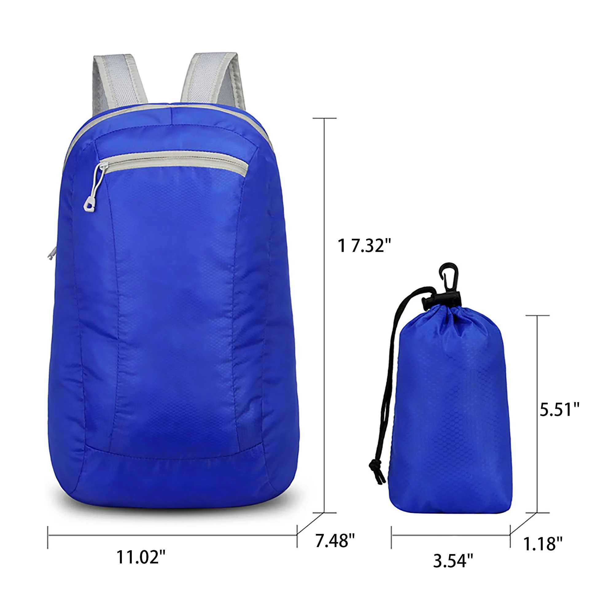 Water Resistant Folding Travel Daypack 2