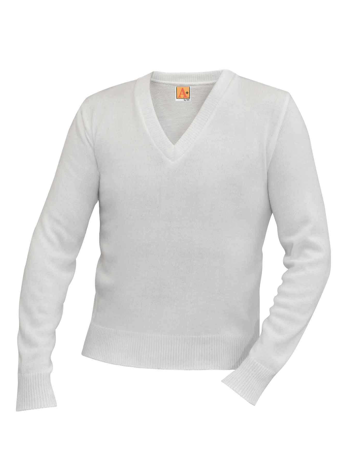 A+ Uniforms - Unisex Jersey V-Neck Long-Sleeve Pullover Sweatshirt 2