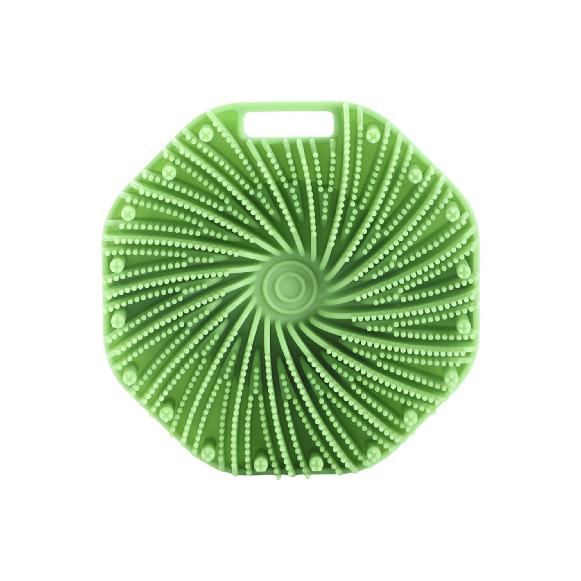 Polygonal Gentle Silicone Bath Brush 5