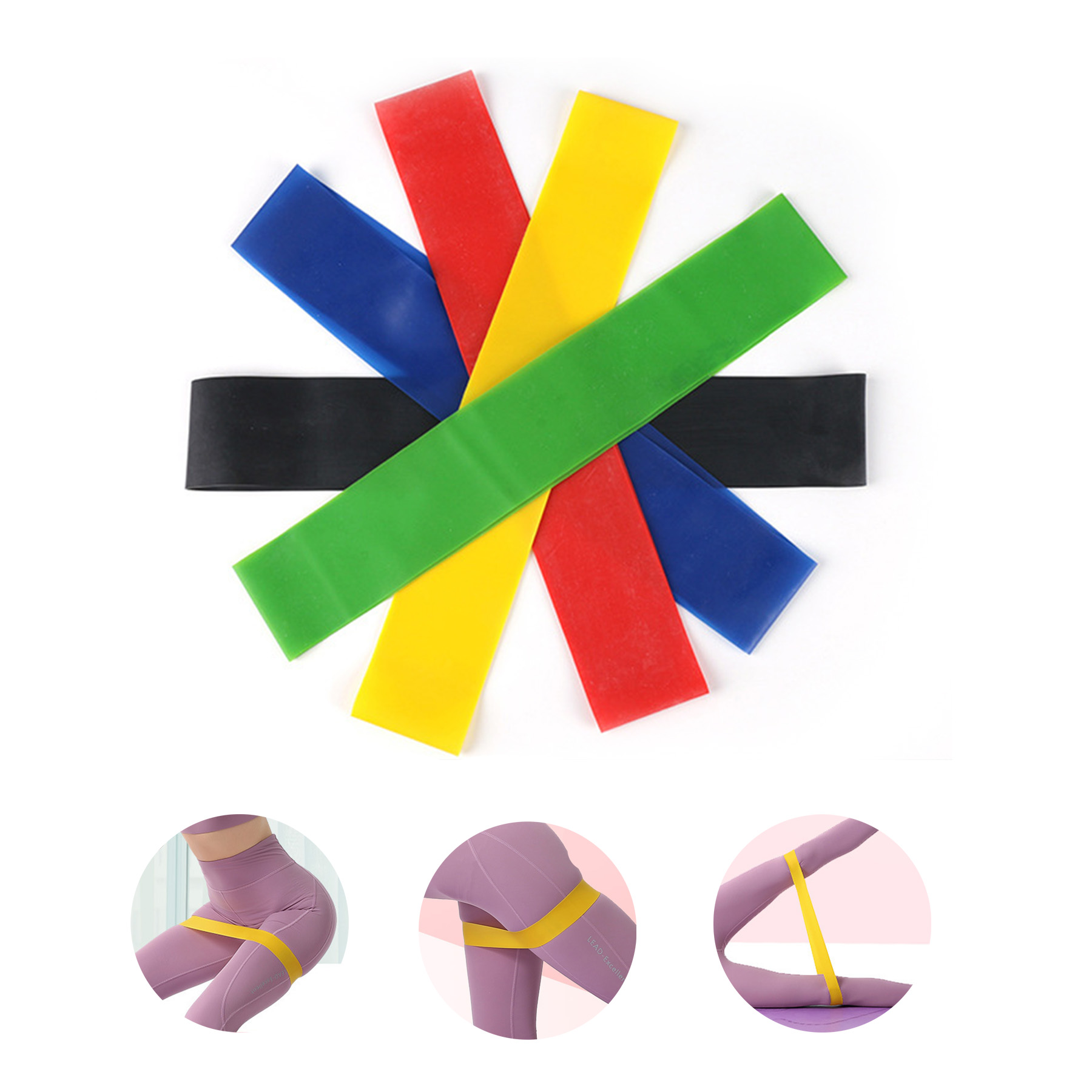 Resistance Loop Exercise Bands Set 2