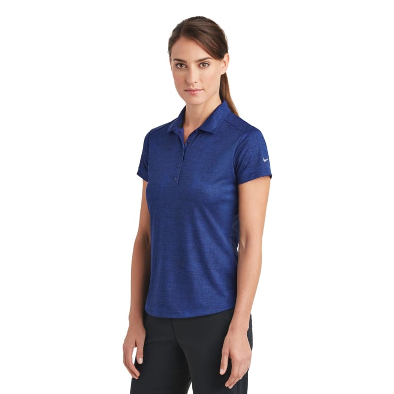 Nike Ladies Dri-FIT Crosshatch Polo. 18