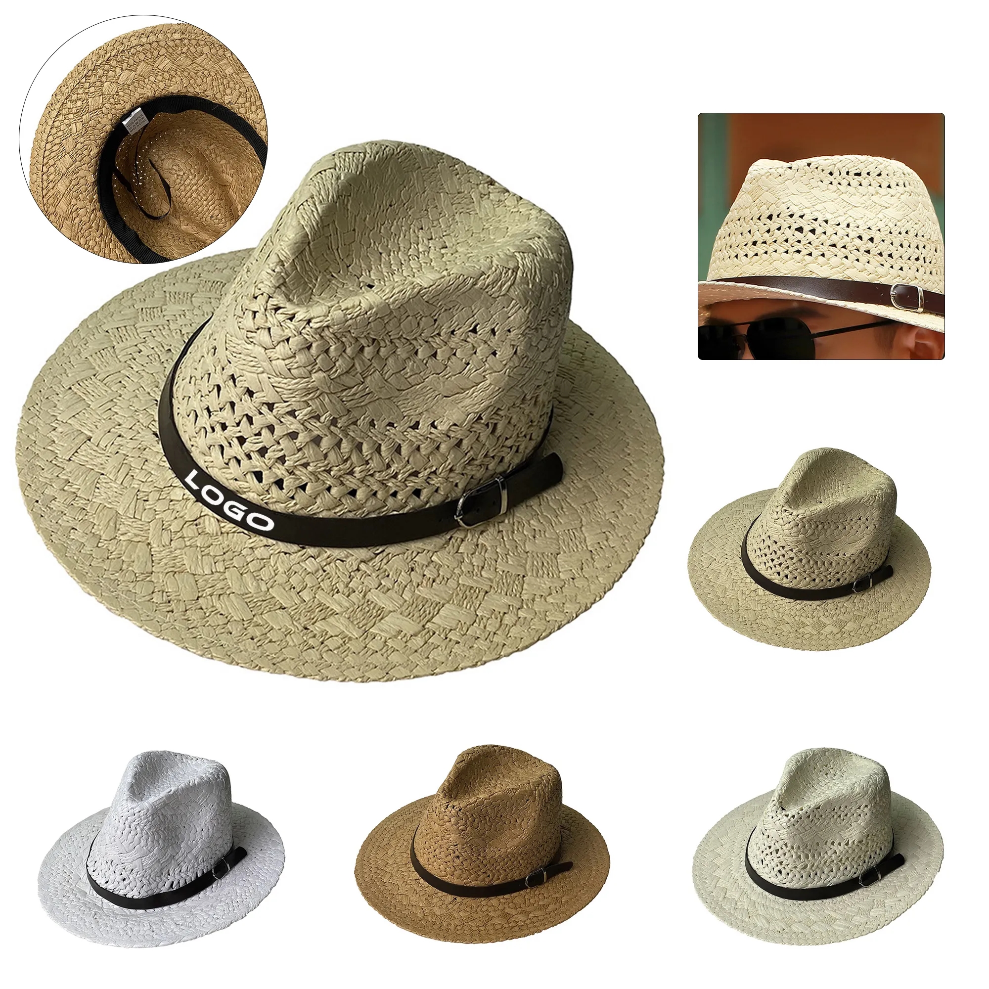 Straw Hat for Sun Shading 3