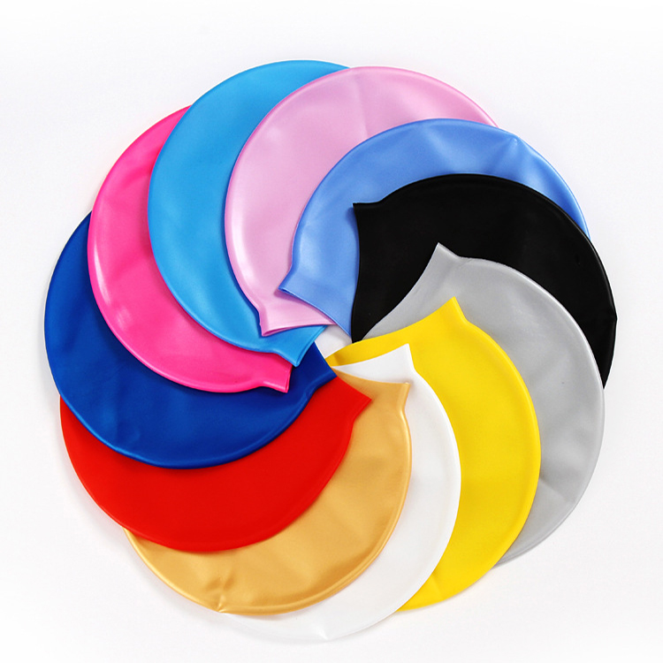 Adult swimming cap with customizable marking 4