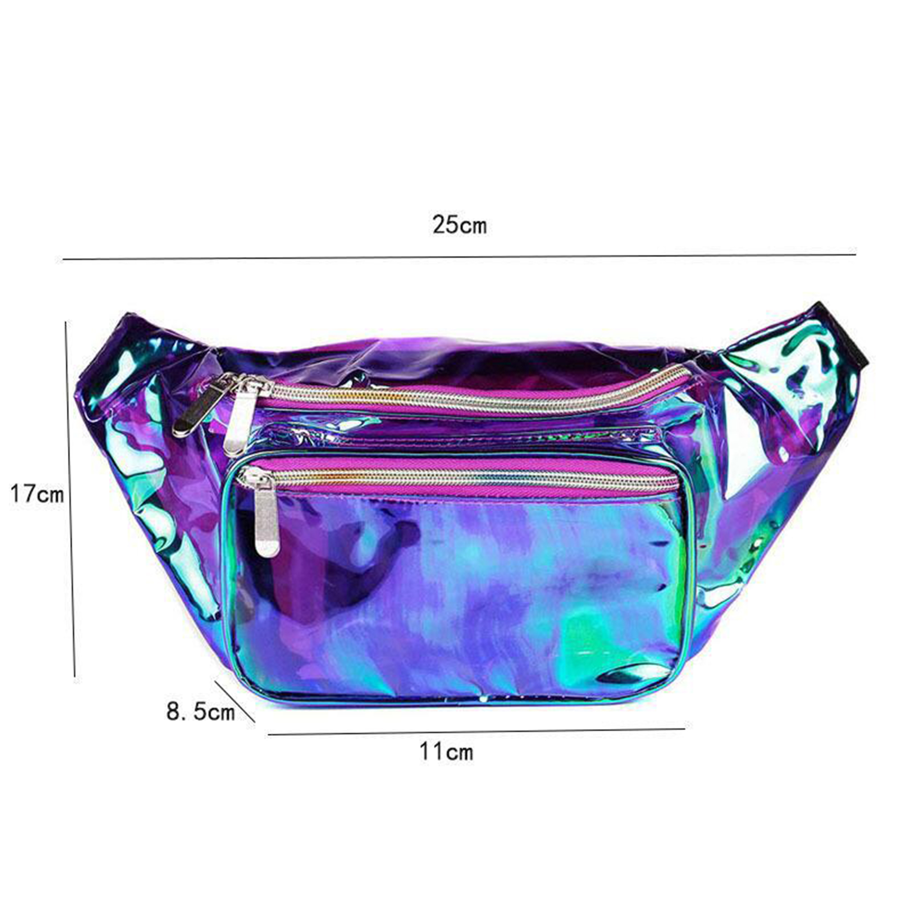 Clear Reflective Holographic Fanny Pack 2
