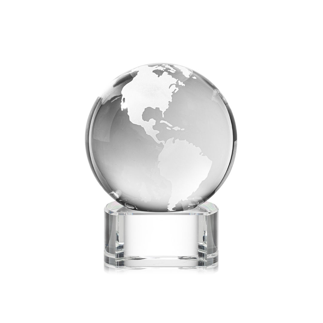Globe Award on Paragon Base - Clear 13