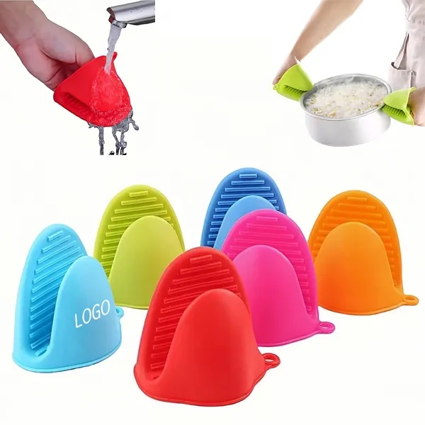 Anti-Slip Heatproof Finger Grip with Oven Mitts 2