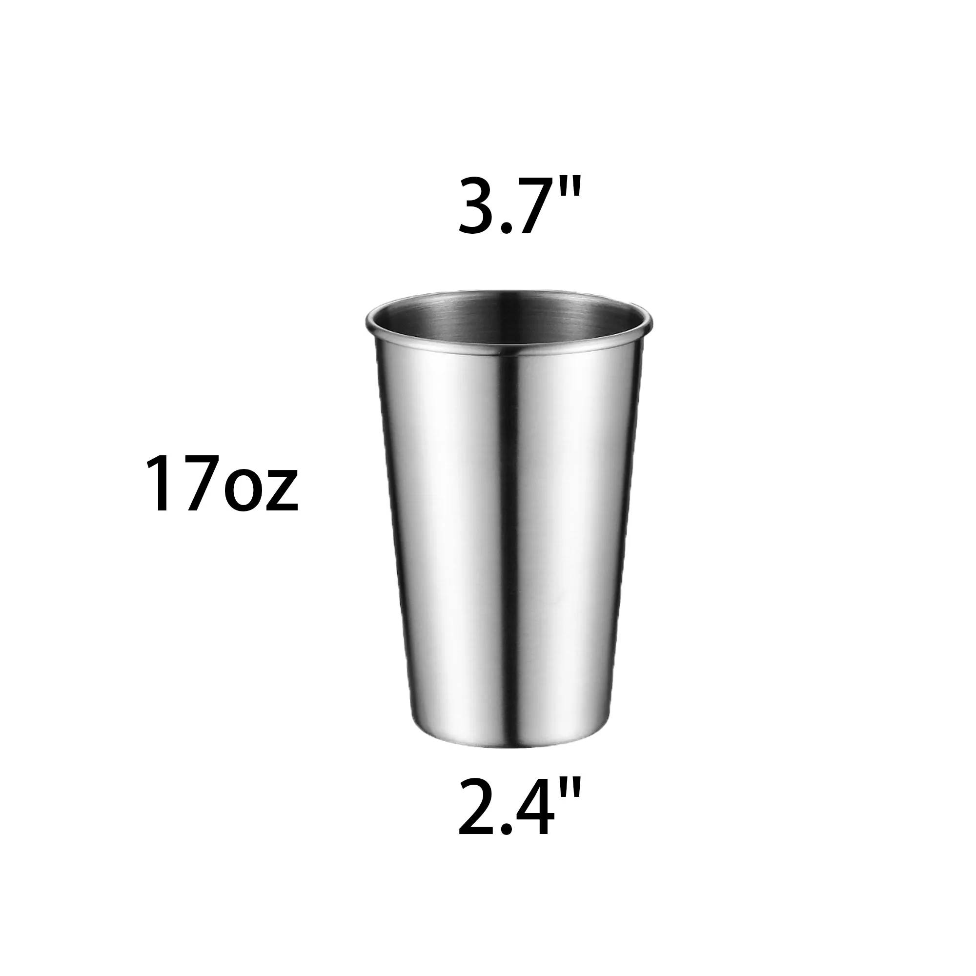 Thickened Stainless Steel Coffee Drinking Mug 2
