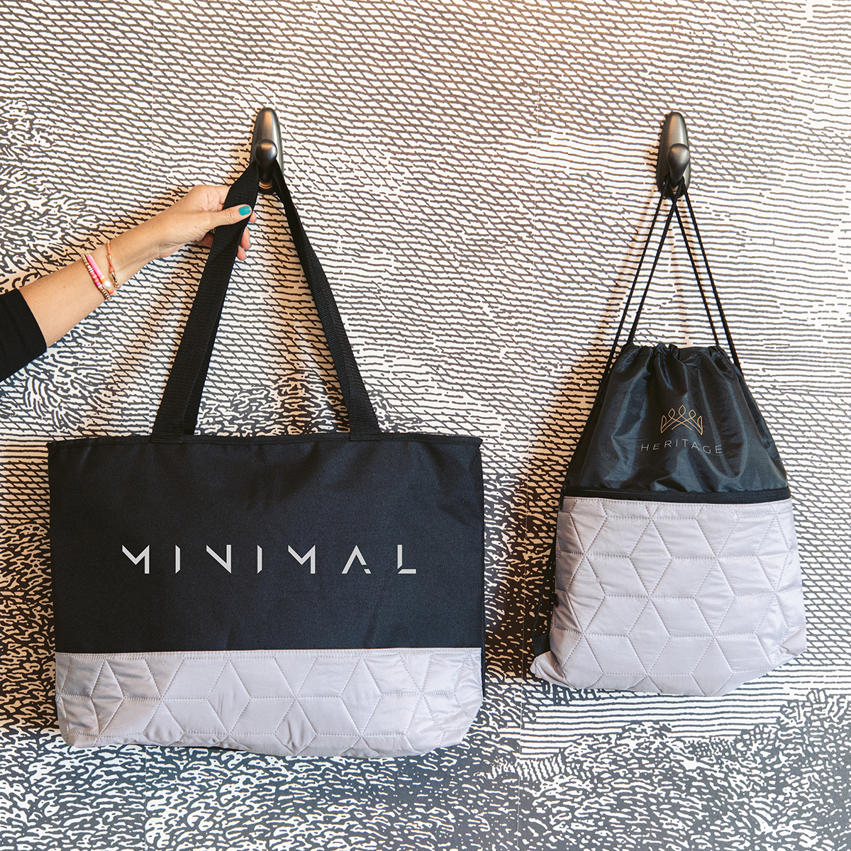 Heritage Quilted Tote Bag 4
