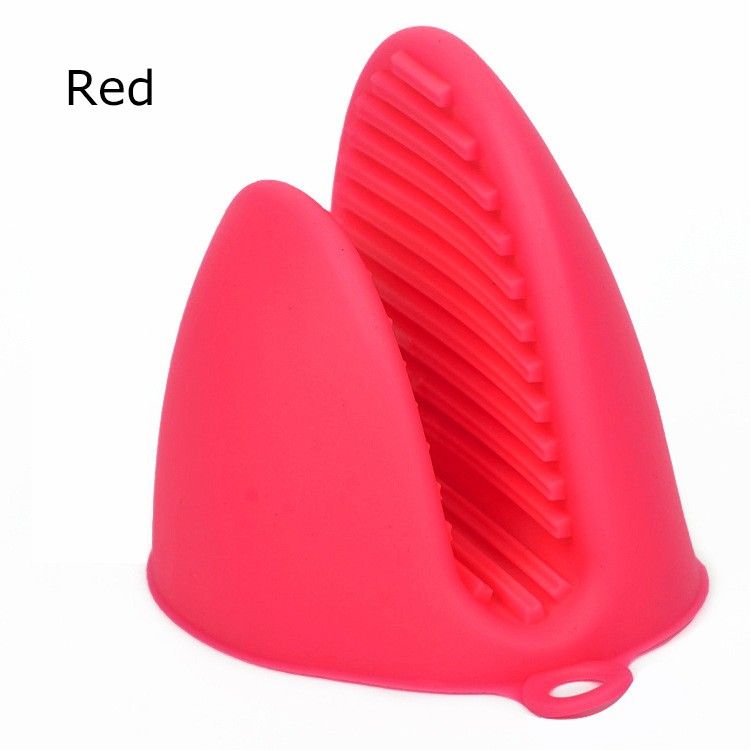 Silicone Anti Heat Glove Cooking Pinch Mitts 8