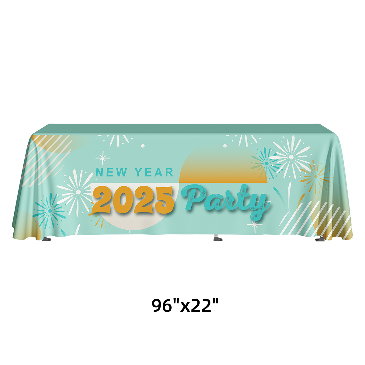 Portable Folding Display Table Kit - 96"x22" 7