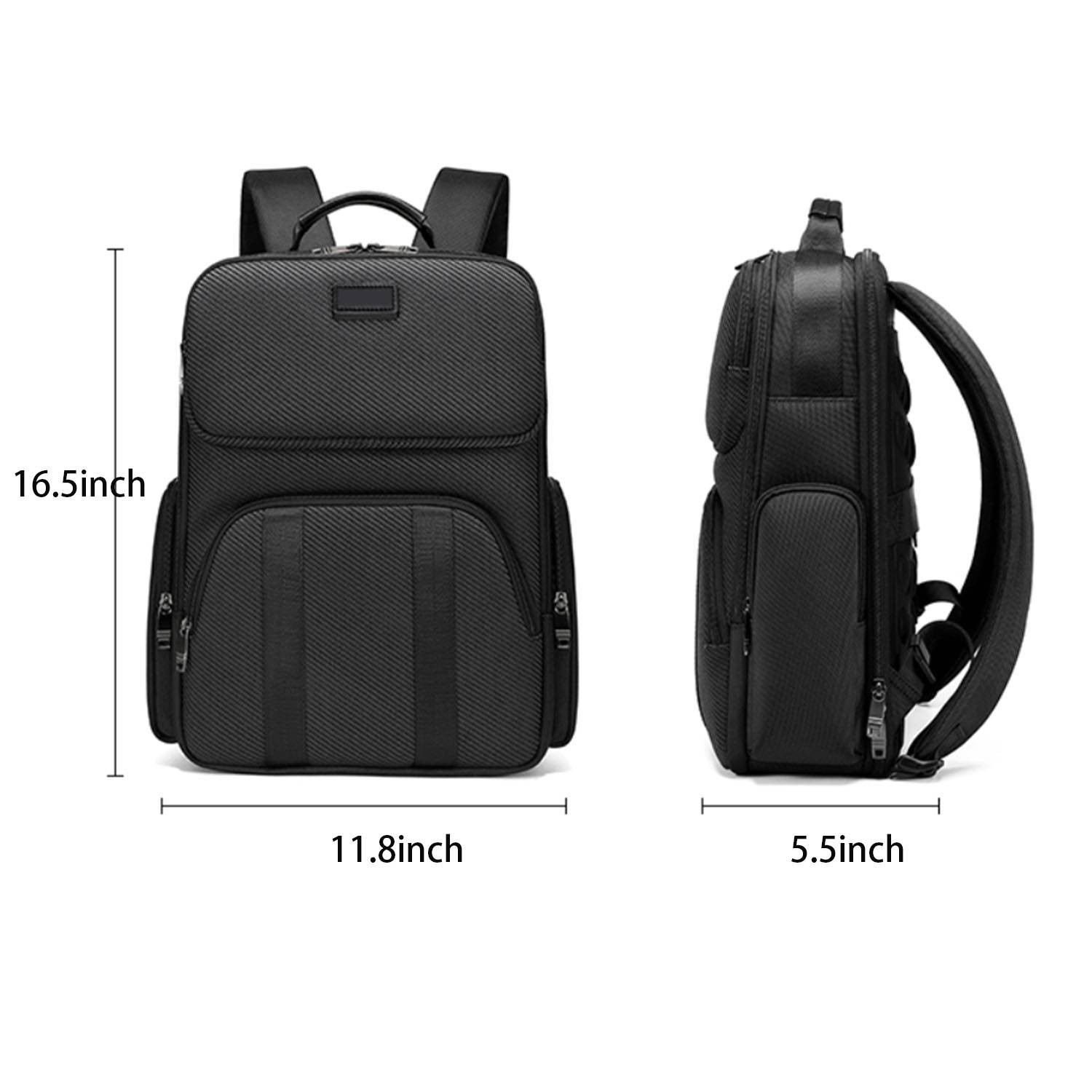 Oxford men's business water-repellent laptop backpack 1