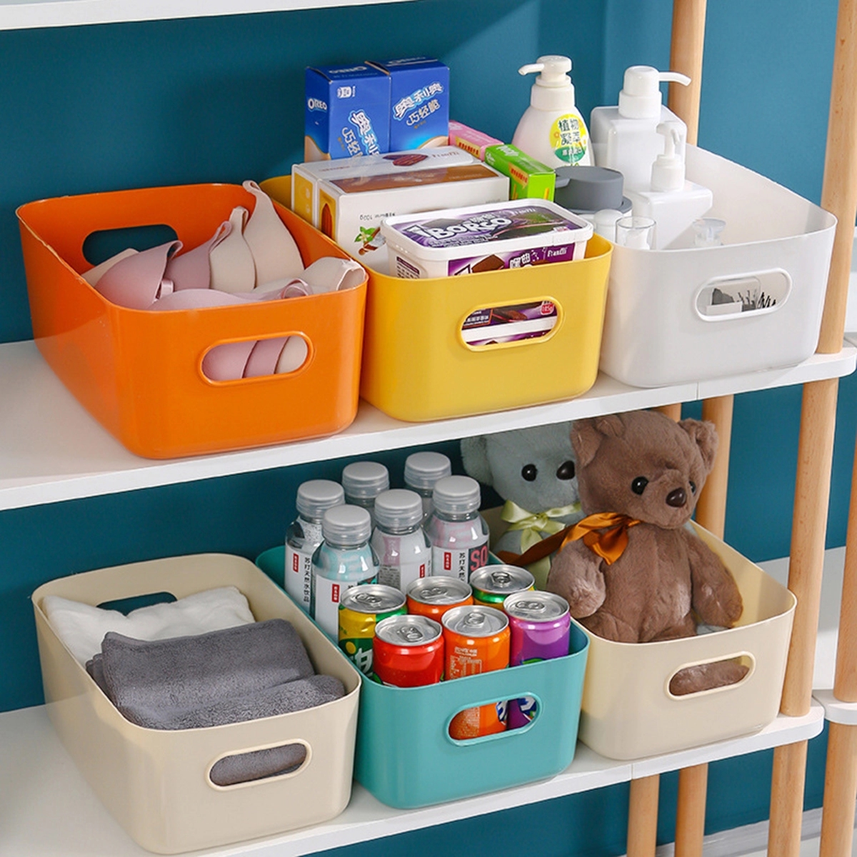 Desktop kitchen bathroom storage box 2
