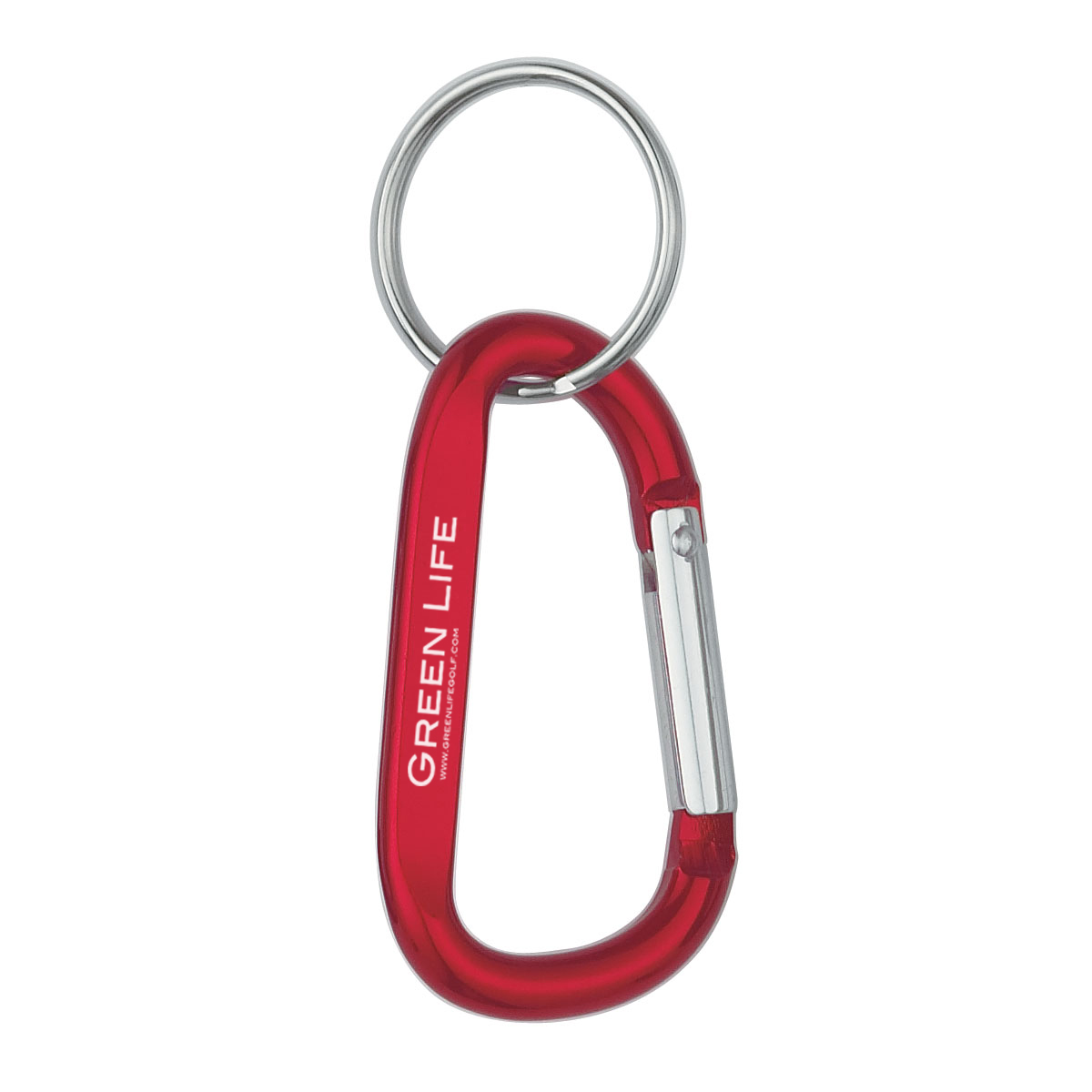 8mm Carabiner With Split Ring 9