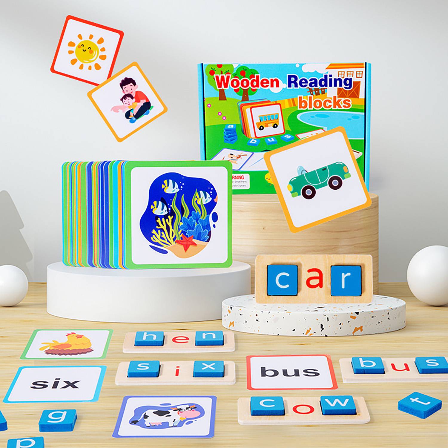 Kids Wooden Puzzle Montessori Educational Toy 3