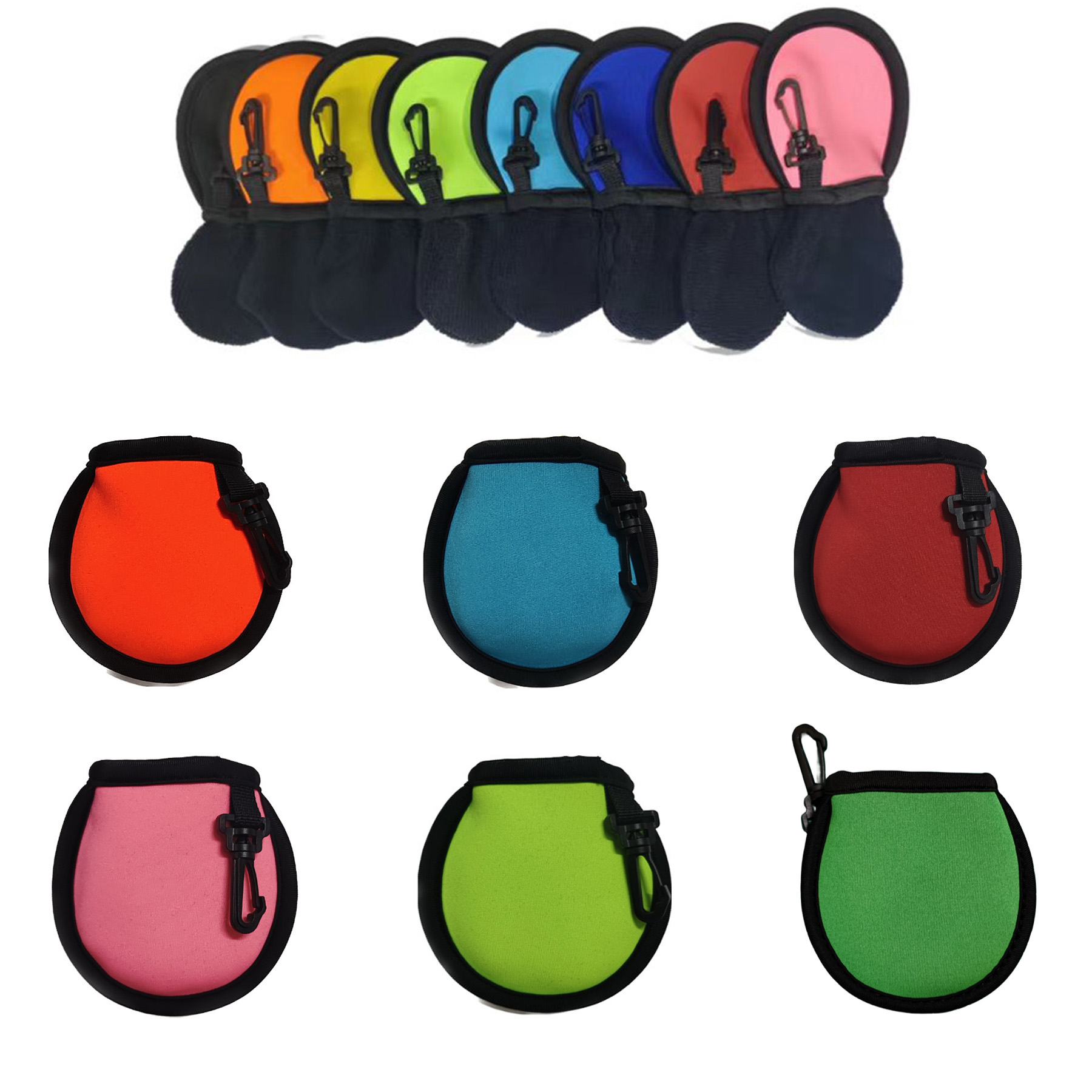 Neoprene Golf Ball Pouch 3
