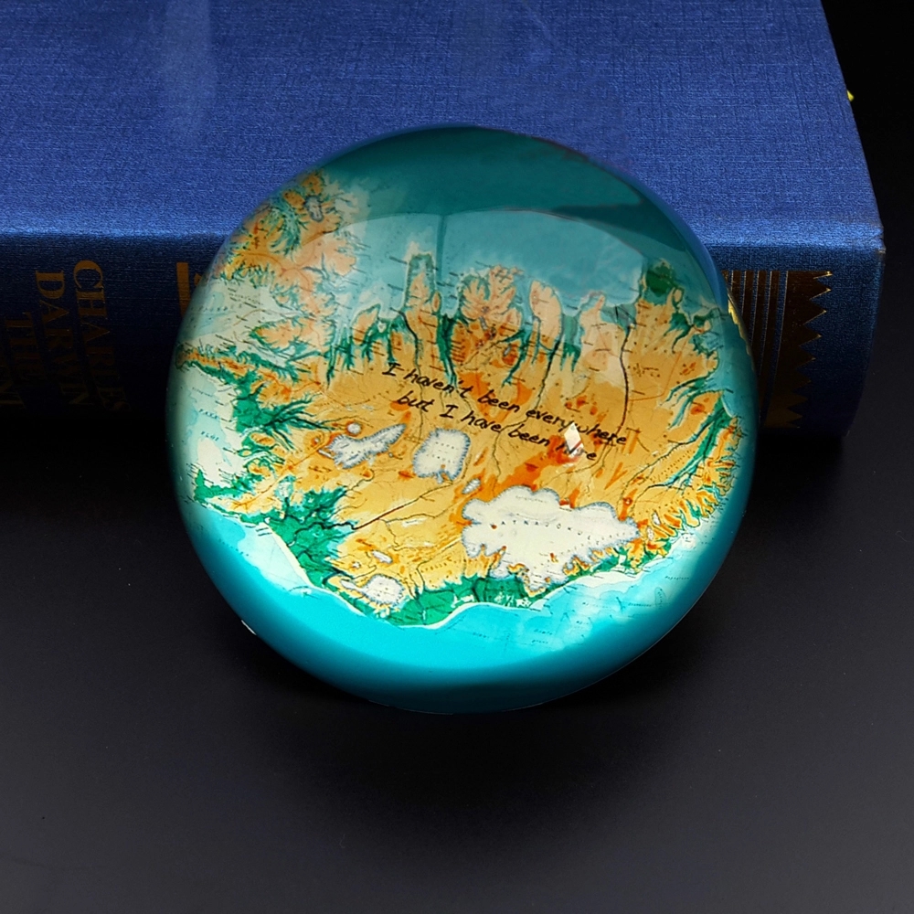 Promotional Crystal Dome Paperweight 4