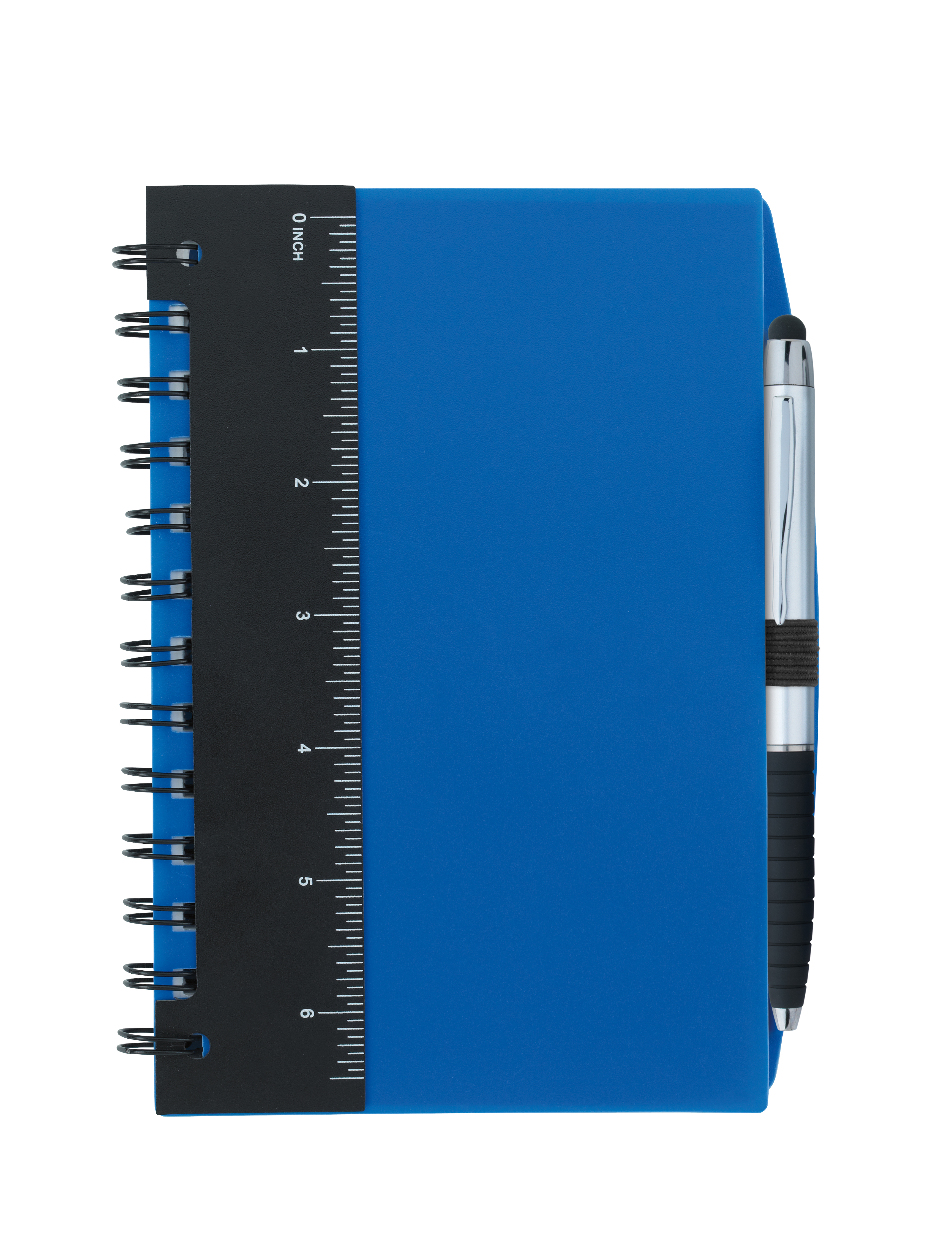 Good Value™ 5” x 7” Ruler Notebook with Flags and Stylus Pen 5