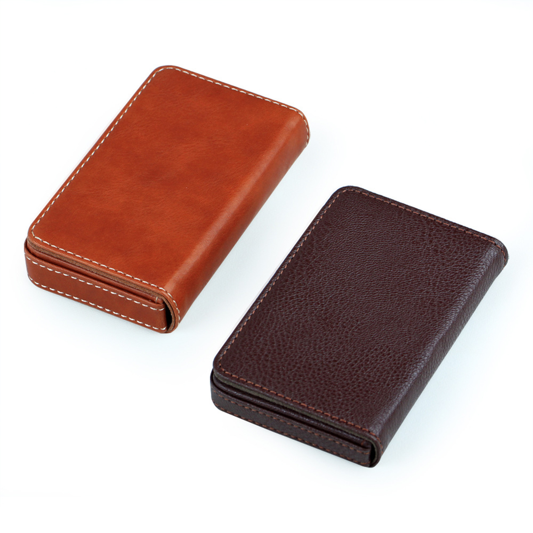 Burgundy Leather Cigar Case 3