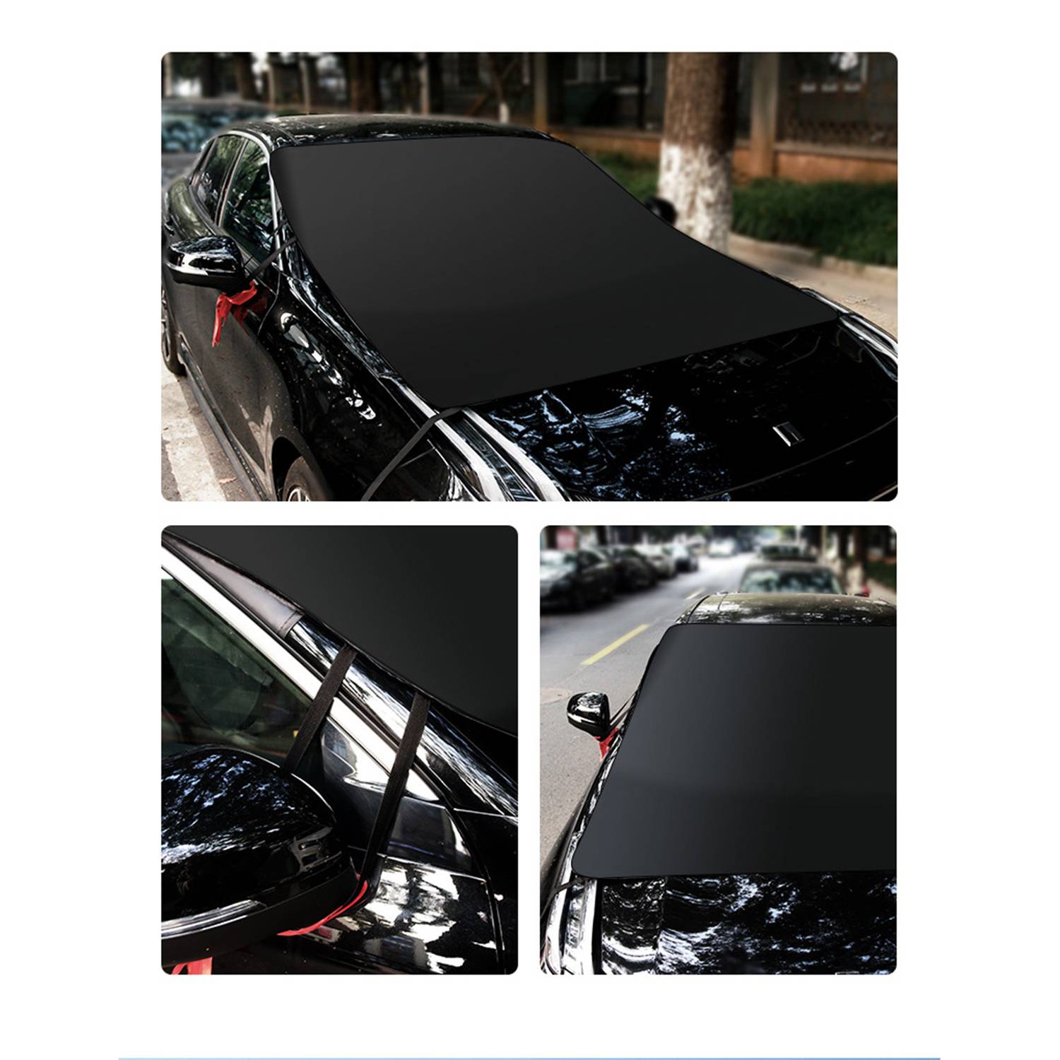 All-Season Oxford Car Windshield Sunshade 5
