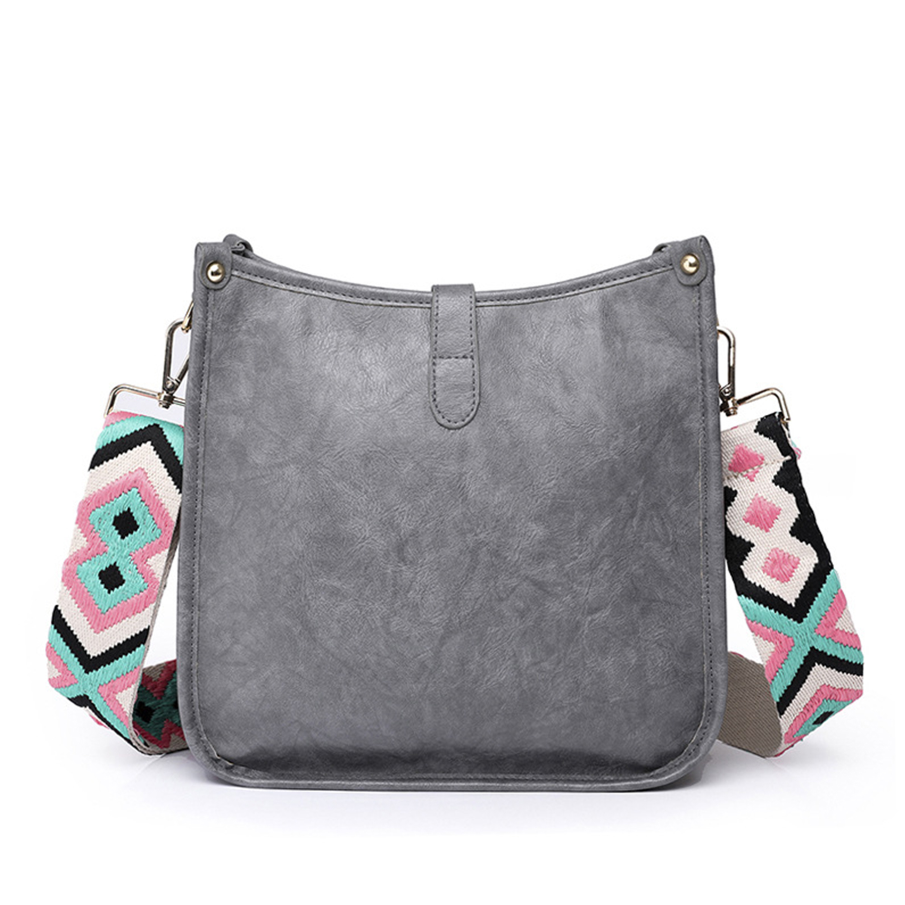 PU Leather Plush Crossbody Bags Fit for Women in Winter 8