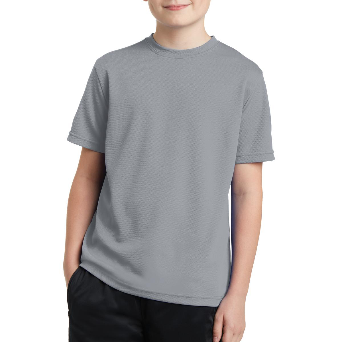 Sport-Tek® Youth PosiCharge™ RacerMesh® Tee 3