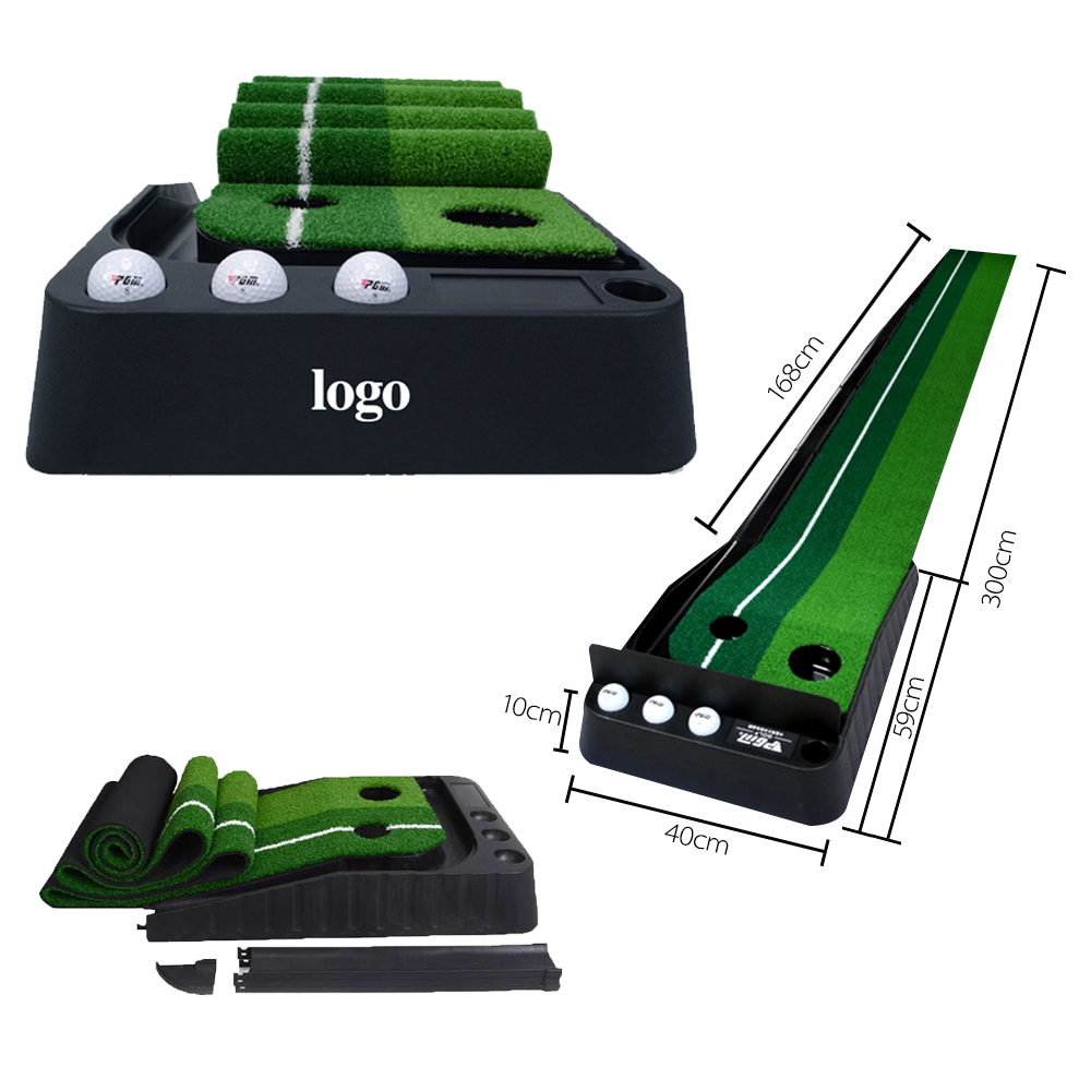 Indoor Golf Putting Mat Mini Course 1