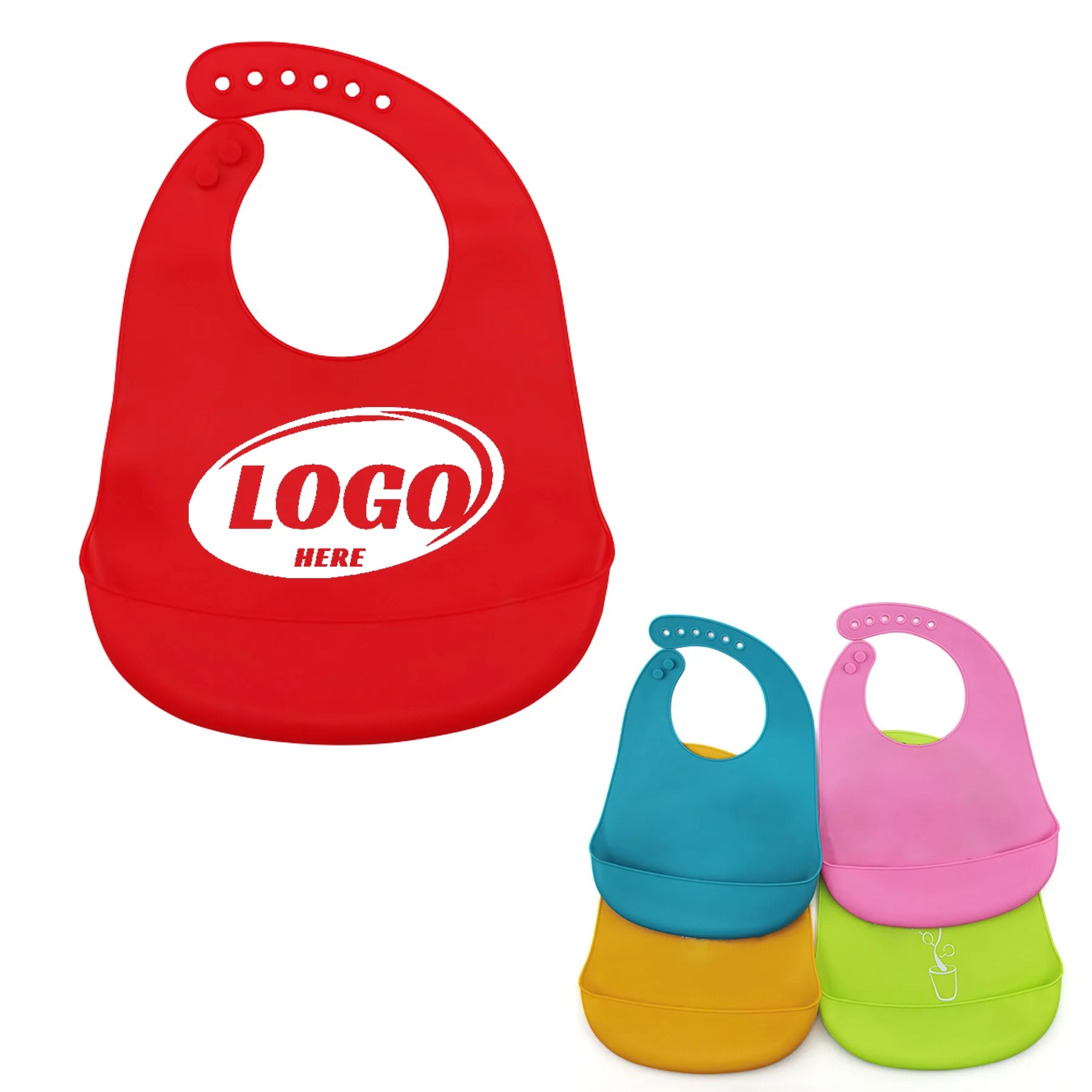 Silicone Baby Bib 4
