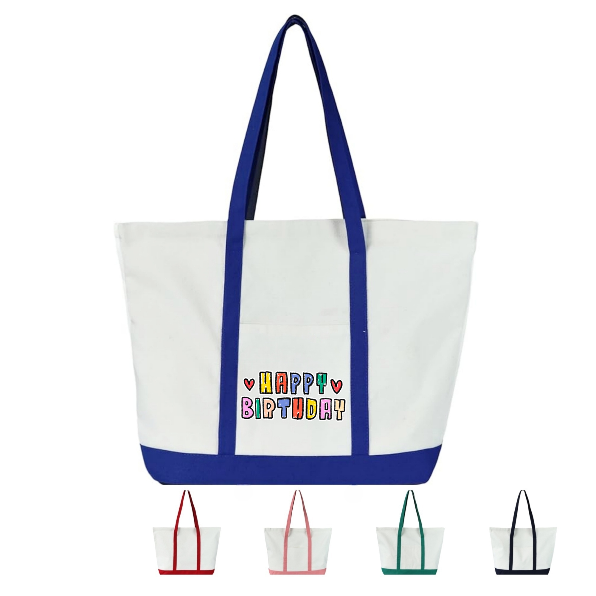 Canvas Large Canvas Tote Bag, custom tote bag with logo imprint 2