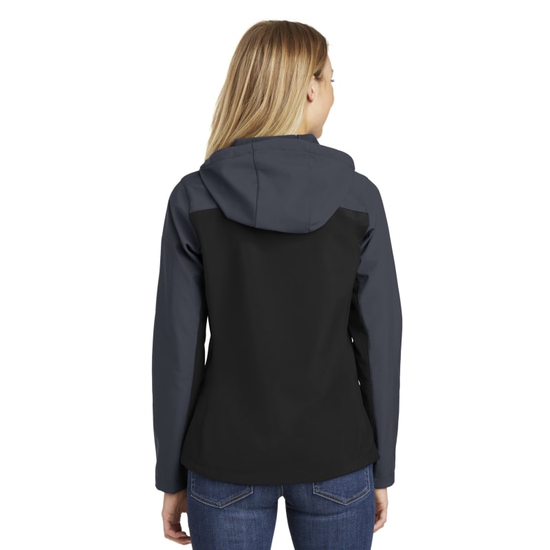 Port Authority Women's Hooded Core Soft Shell Jacket. 12