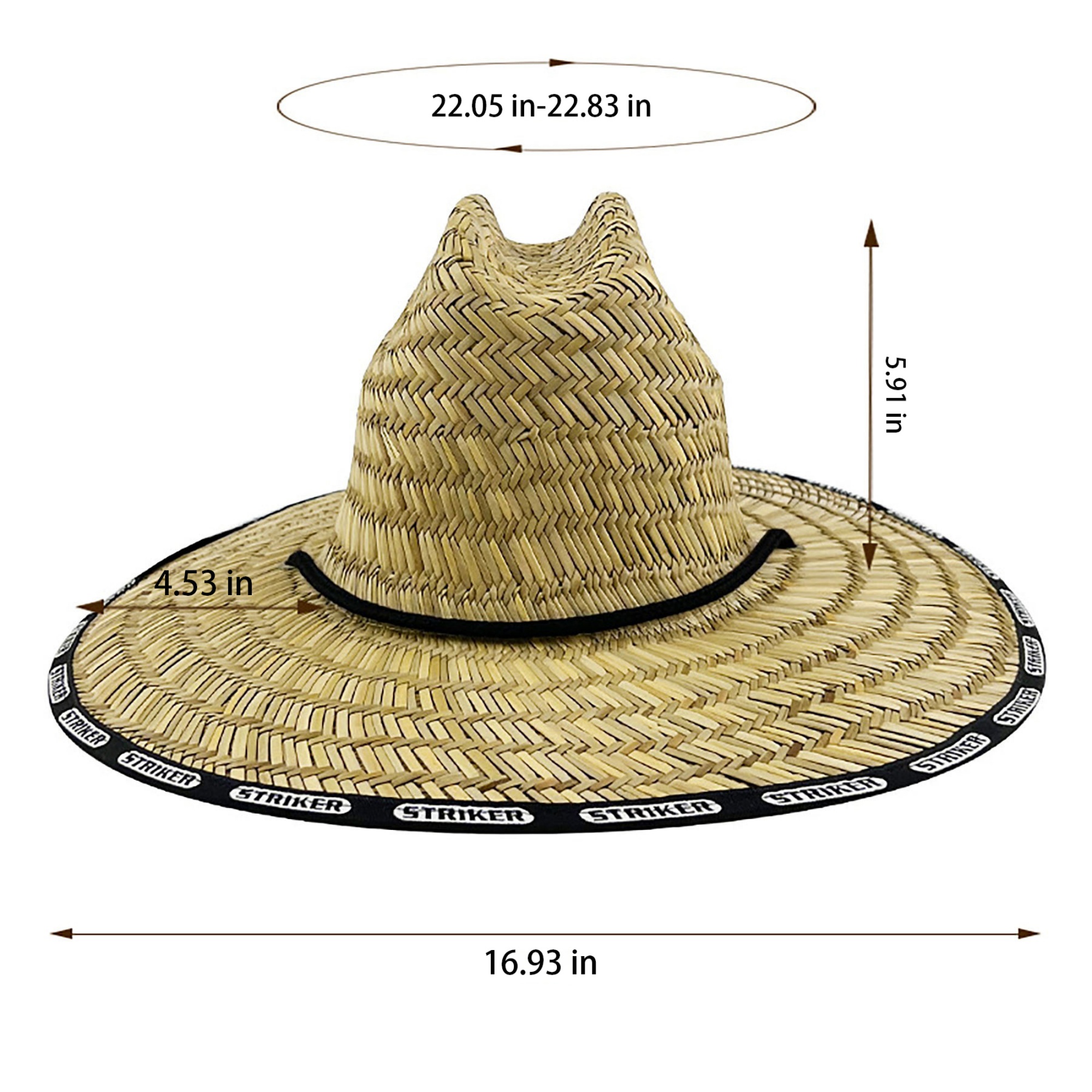 Outdoor Straw Sun Hat 9