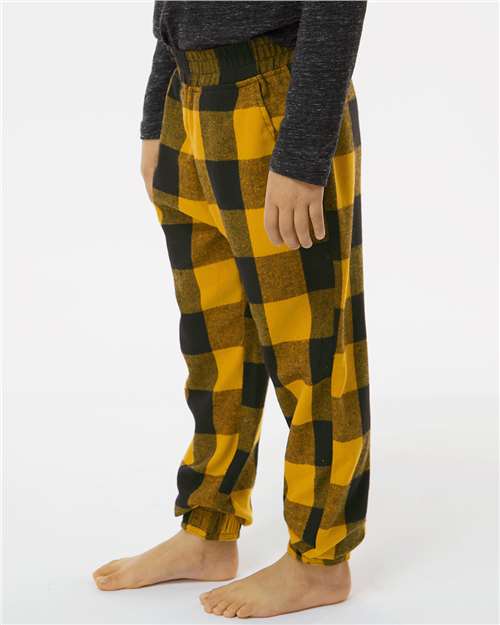 Youth Flannel Joggers - 4810 6