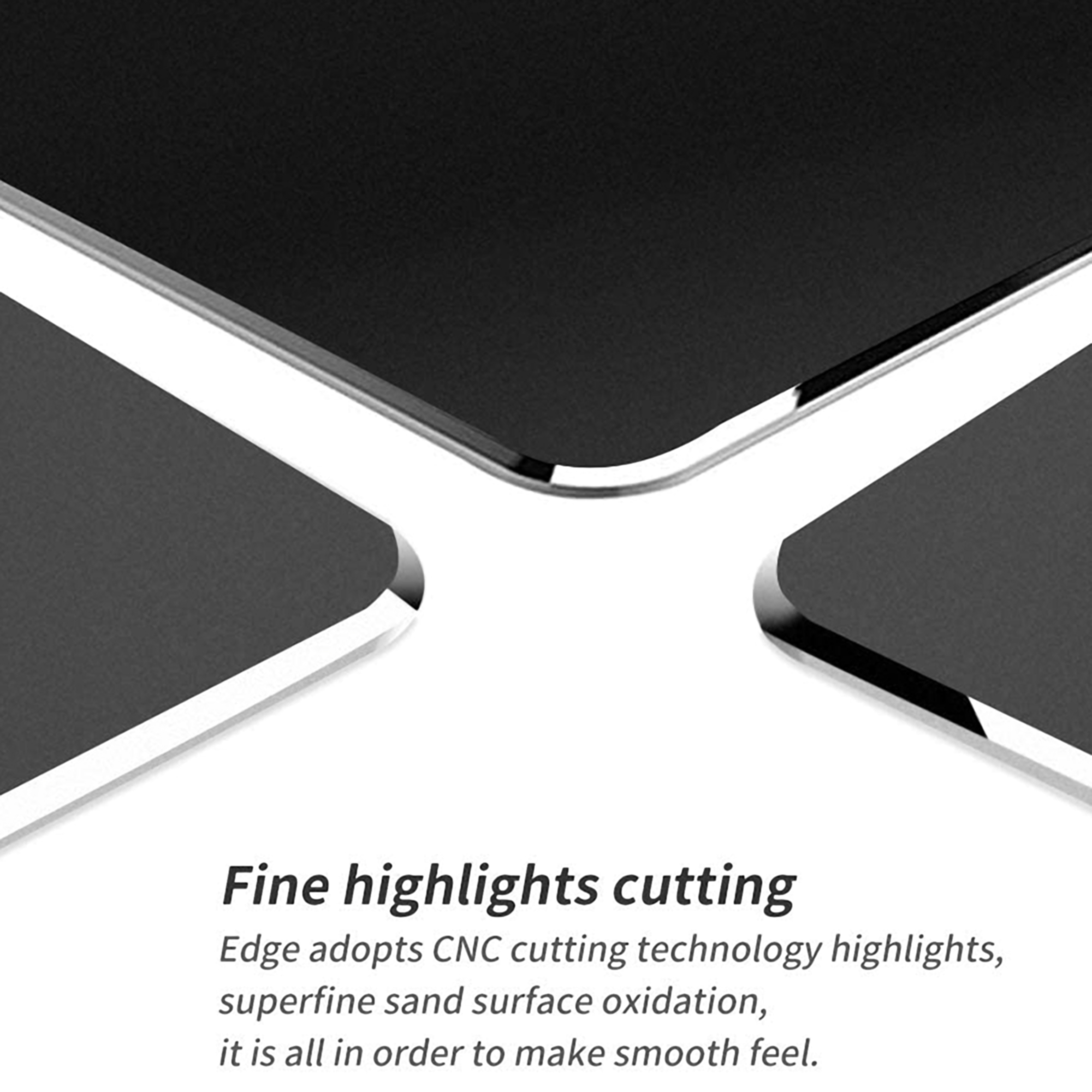 Double Sided Aluminum Mouse Pad 3