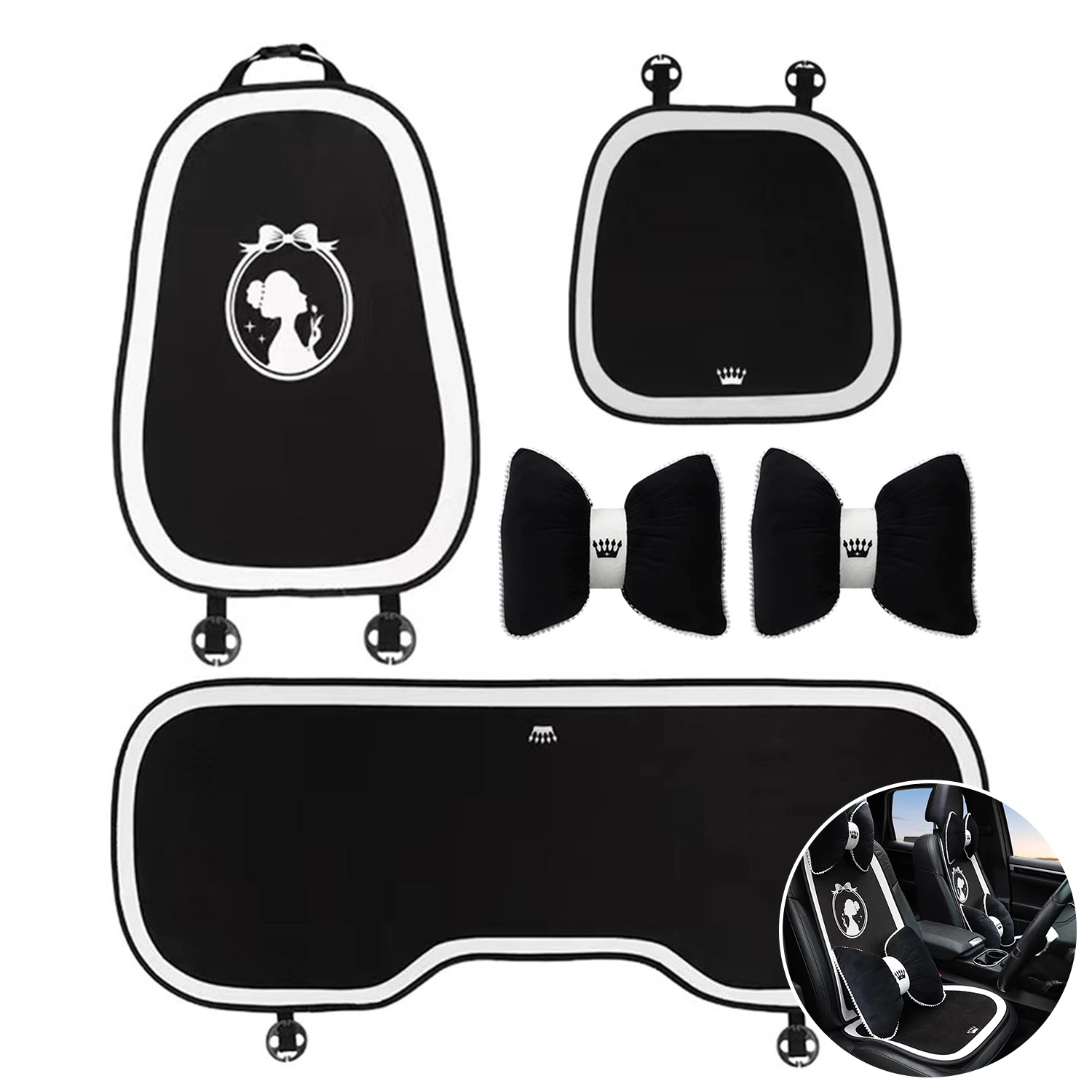 Winter Plush Warm Car Seat Cushion 1