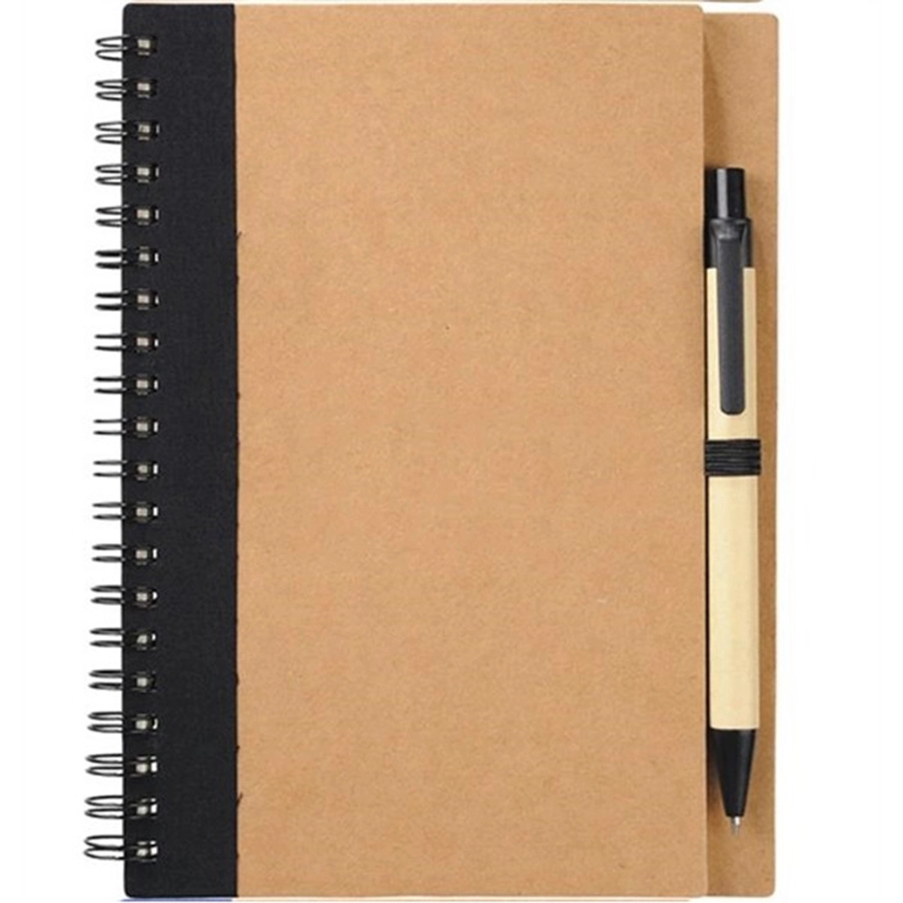 Eco Spiral Notebook w/Pen 4
