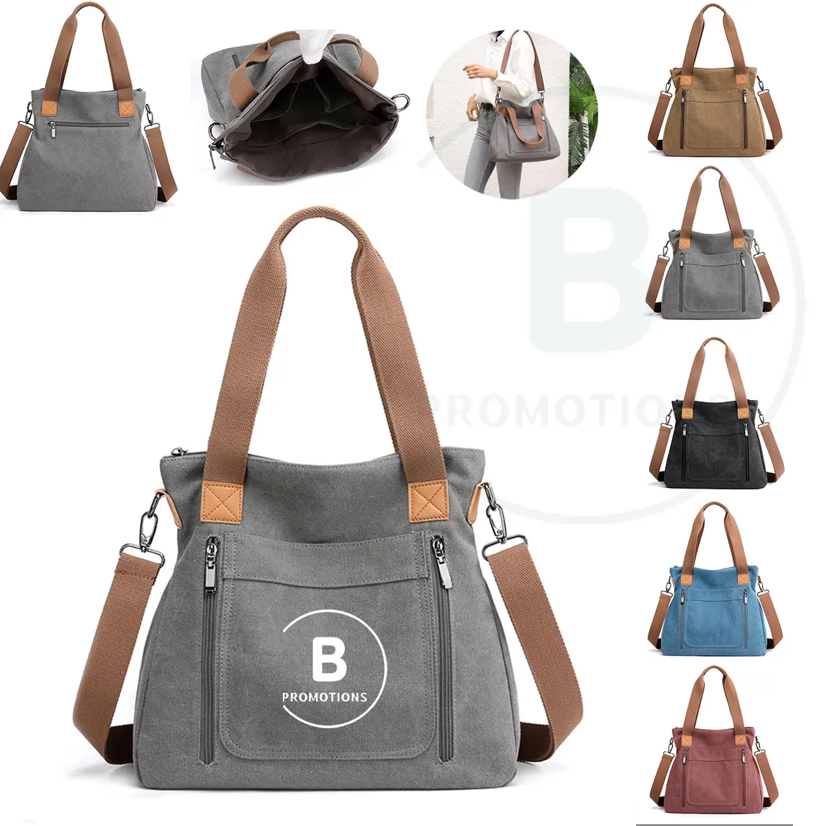 Canvas Shoulder Bags 3
