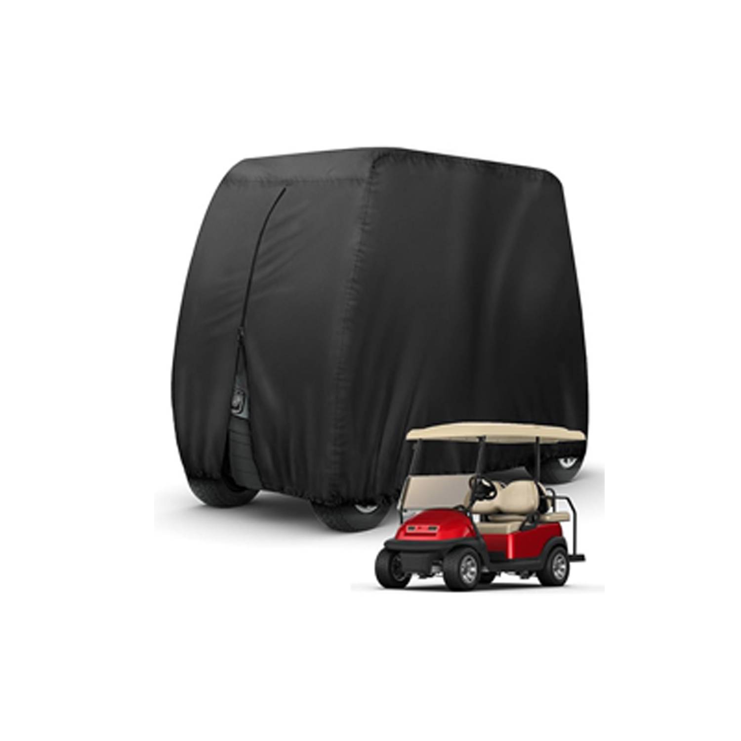 Oxford Cloth Golf Cart Cover– Weatherproof & Easy to Install 3