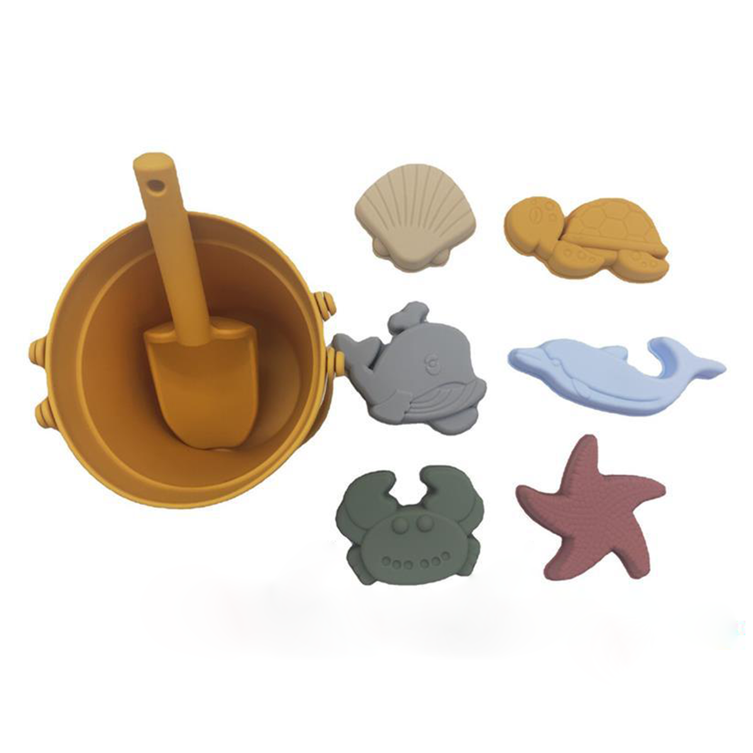 Silicone Summer Kids Beach Toys Set 4