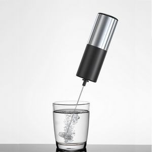 Silver Electric Coffee Mixer And Egg Whisk With Stand 14
