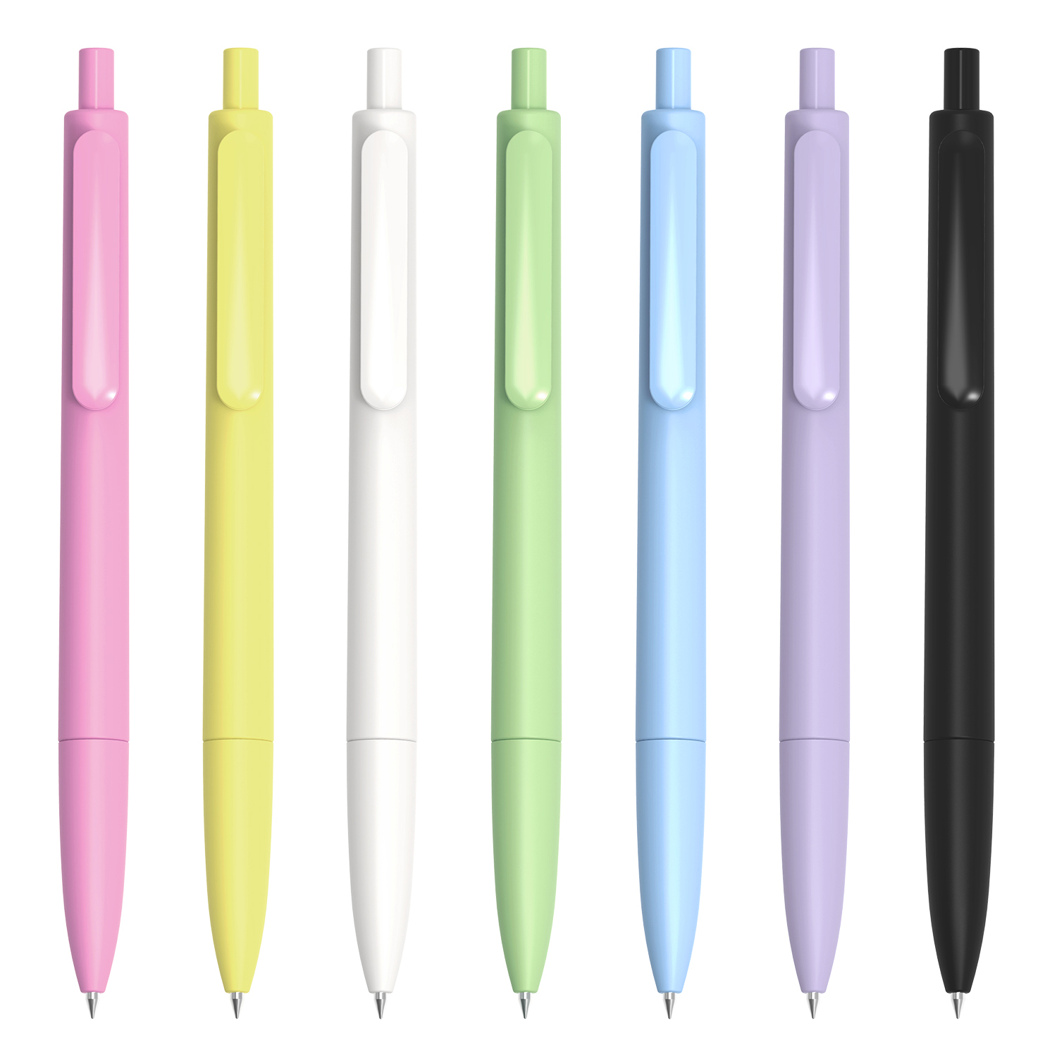 Rubber Coated Ballpoint Pen 5