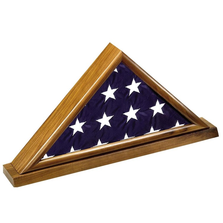 Walnut Flag Case 1