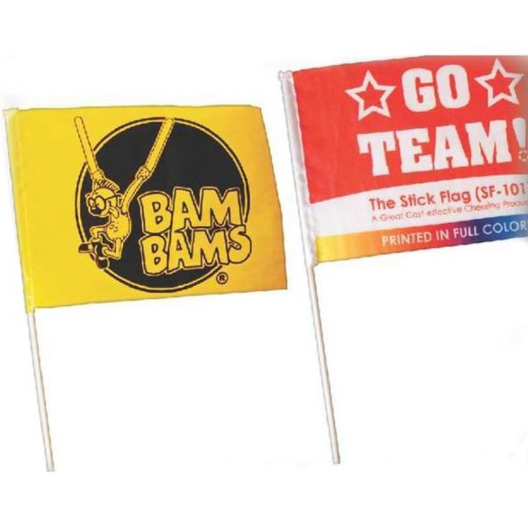 Stick Flag - 1 Ply (11"x8") 2