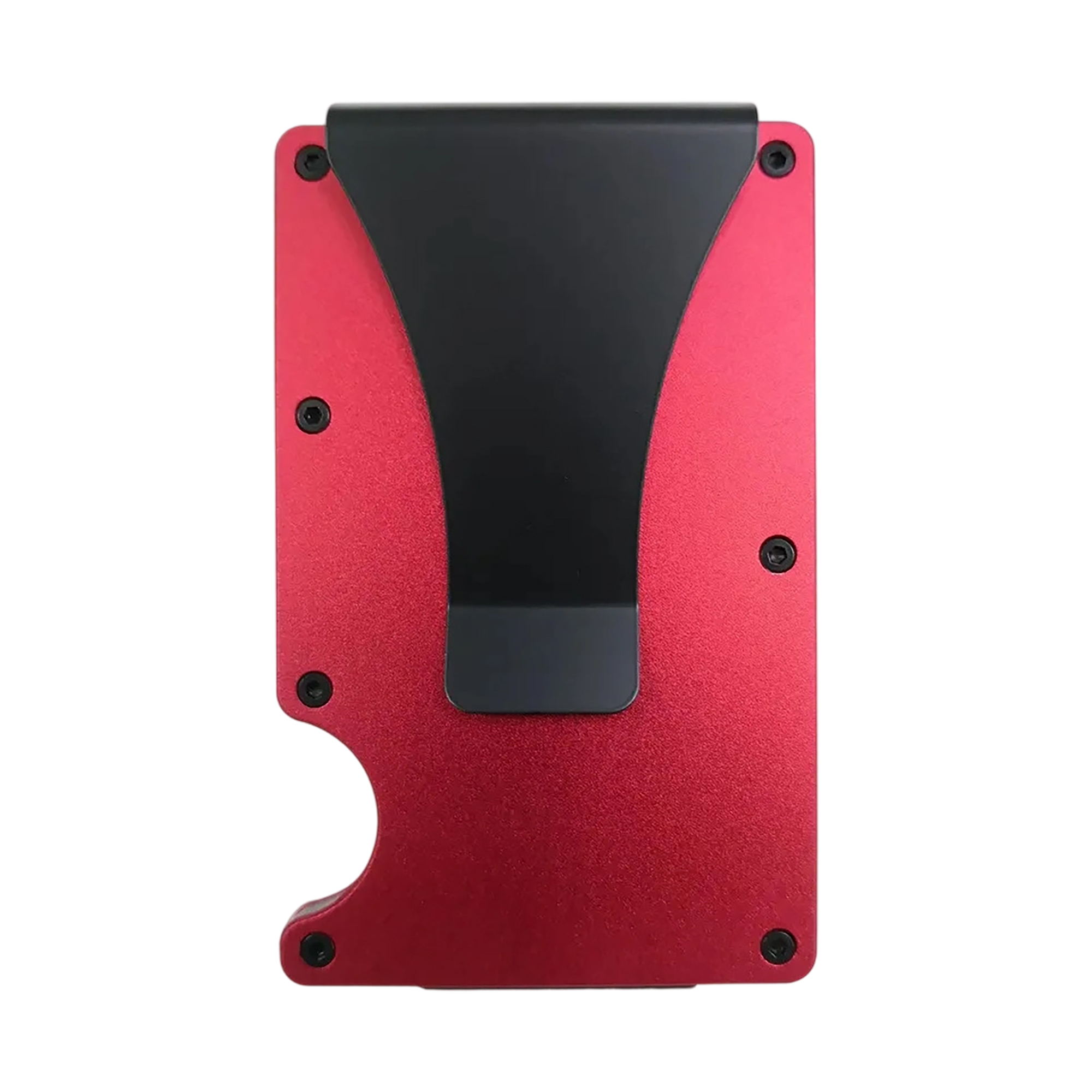 Aluminum Alloy RFID Blocking Card Wallet With Elastic Band And Money Clip 5
