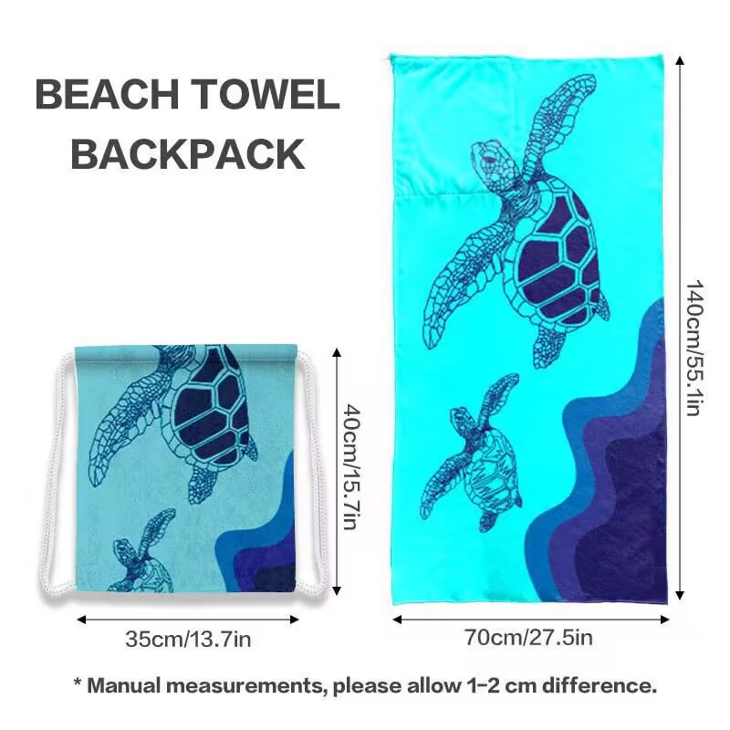 2-in-1 beach towel 2