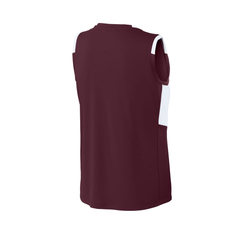 Sport-Tek Women's Club Sleeveless V-Neck 12