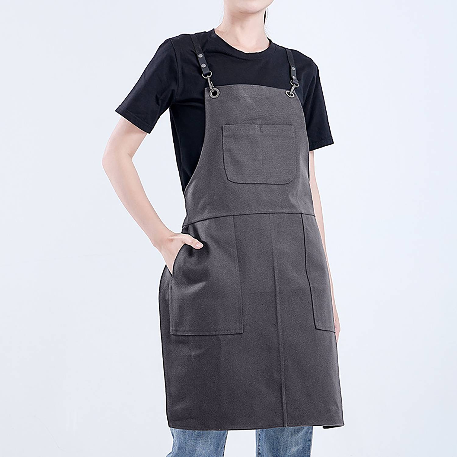 Adjustable Canvas Apron 5
